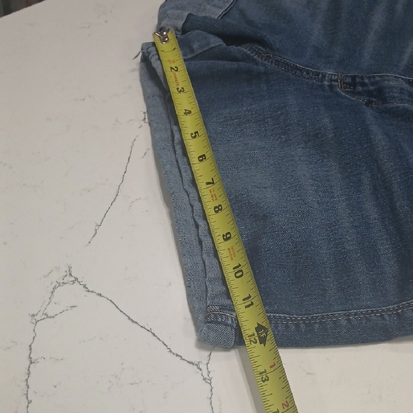 Women's Blue Denim Shorts - Picture 13 of 13